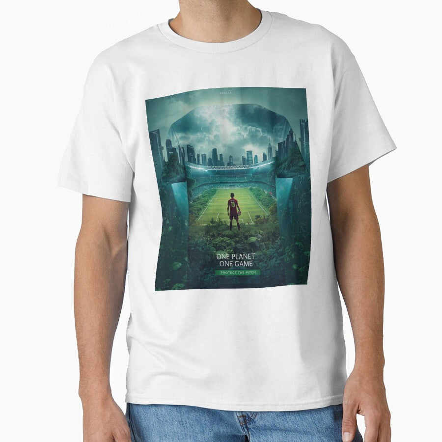 One Planet, One Game T-Shirt | Global Soccer Unity Tee by JaynAli