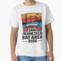 San Francisco Bay Area Golden Gate Stadium T-Shirt V26 by DarylWelsh2024
