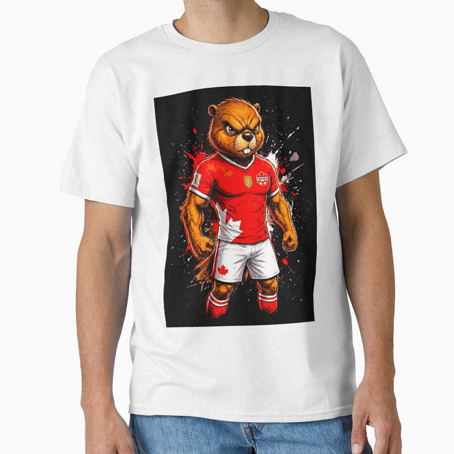 Canada Mascot World Cup 2026 Football Power by Not Hugo