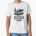 San Francisco Bay Area Golden Gate Stadium T-Shirt V16 by DarylWelsh2024