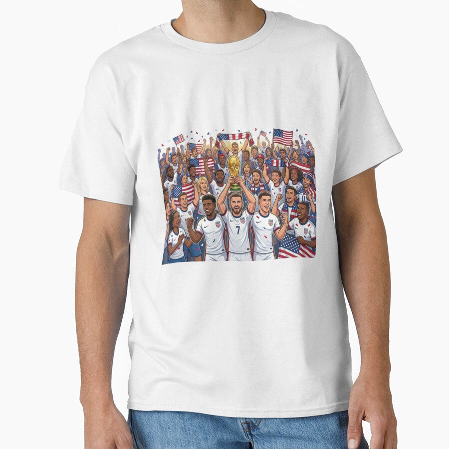 USA Soccer Pride 2026 – Stars, Stripes & Football Passion by Wear Sculpt