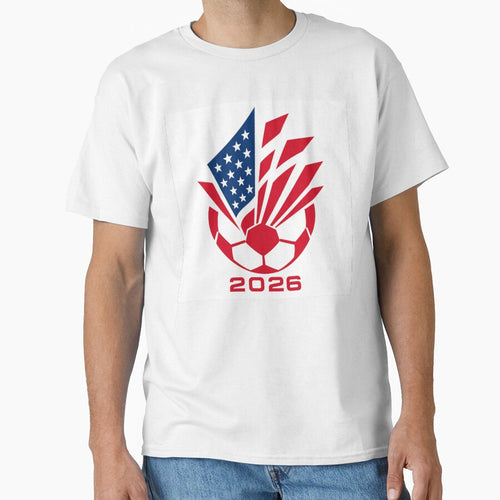 American Soccer 2026 Flag Burst Emblem by Flower Magic