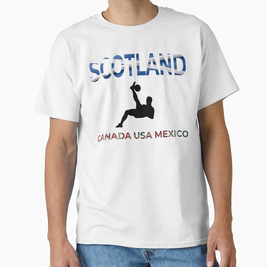 Scotland Football Bicycle Kick - Scottish Soccer Pride by Loom on the Loch