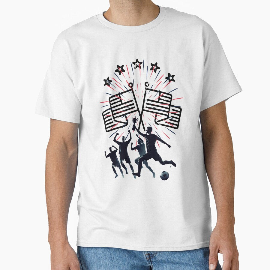 Patriotic Pride: Soccer Triumph Victory by ValorVerse