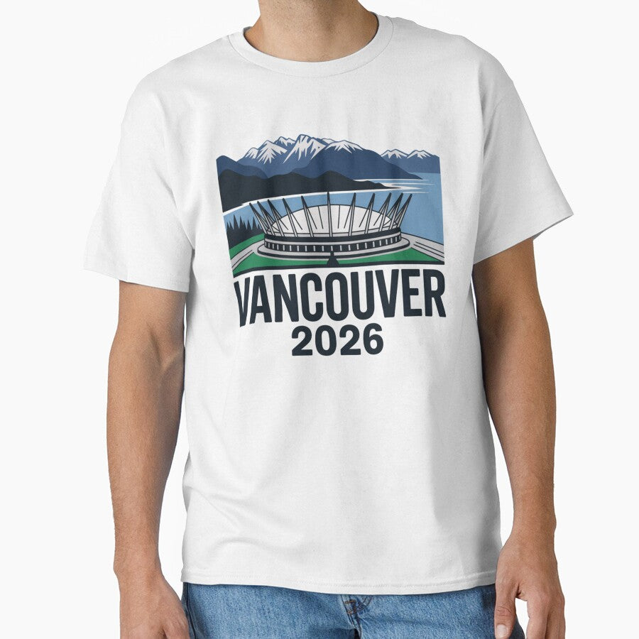Toronto 2026 Skyline T-Shirt V3 by DarylWelsh2024