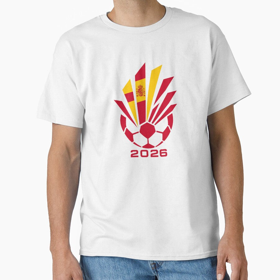 Spain Soccer 2026 Flag Burst Emblem by Flower Magic