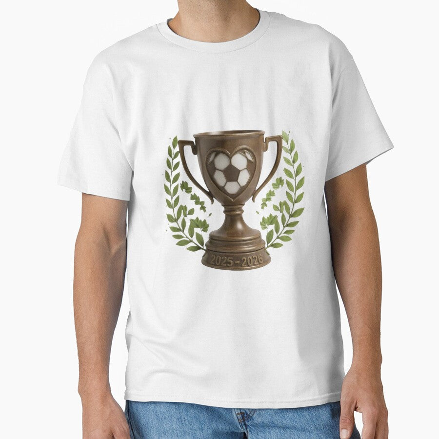 Foto realistic fantasy Football Trophy 2025-2026 - Classic Soccer Award Winner design by TheGaliyaStudio