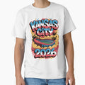 Kansas City 2026 Arrowhead Stadium Football T-Shirt V6 by DarylWelsh2024
