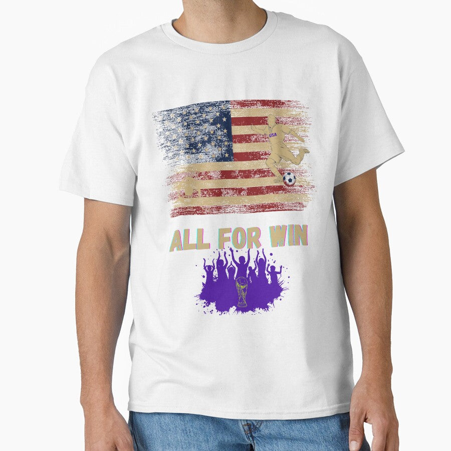 All for win. Classic t-shirt. by ConradoBullhead