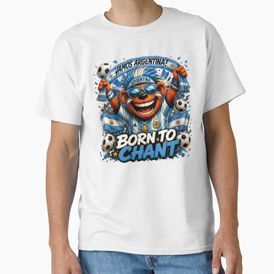 Born to Chant Argentina World Cup Fans by WabiSabiSjak