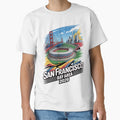 San Francisco Bay Area Golden Gate Stadium T-Shirt V21 by DarylWelsh2024