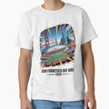 San Francisco Bay Area Golden Gate Stadium T-Shirt V23 by DarylWelsh2024
