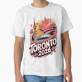 Toronto 2026 CN Tower Stadium Skyline T-Shirt V18 by DarylWelsh2024