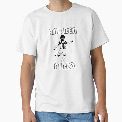 Andrea Pirlo Cartoon Football Player Illustration by Josphinerron