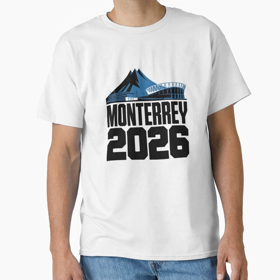 Monterrey 2026 Cerro de la Silla Mountain T-Shirt V3 by DarylWelsh2024