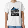 Monterrey 2026 Cerro de la Silla Mountain T-Shirt V3 by DarylWelsh2024