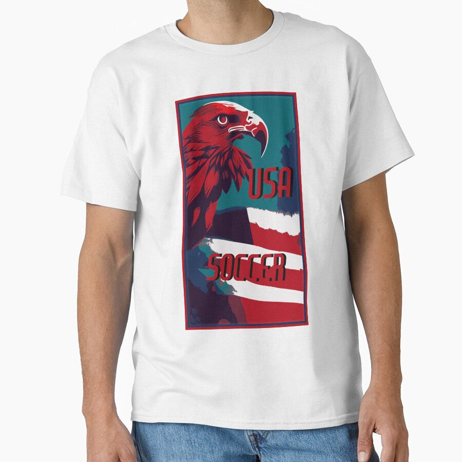 USA shirt. Powerful Symbol of USA by Soccer-Stuff