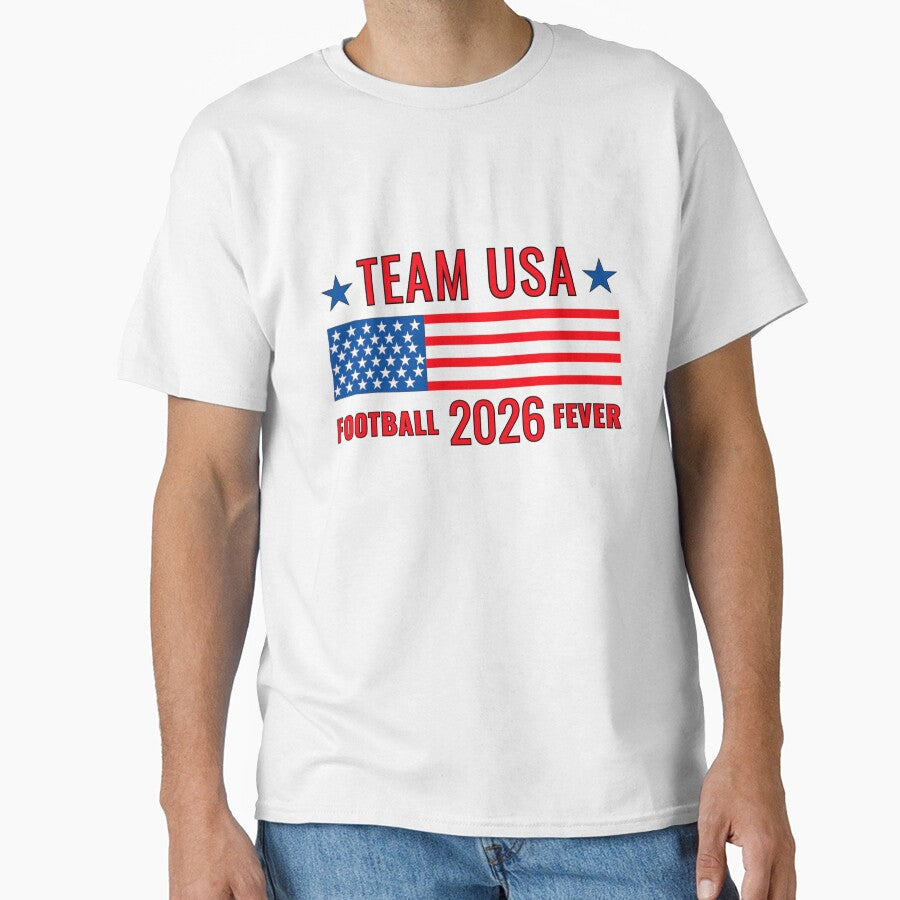 Team USA Soccer Football 2026 Fever American Football Fan Gift by Thread&Fable