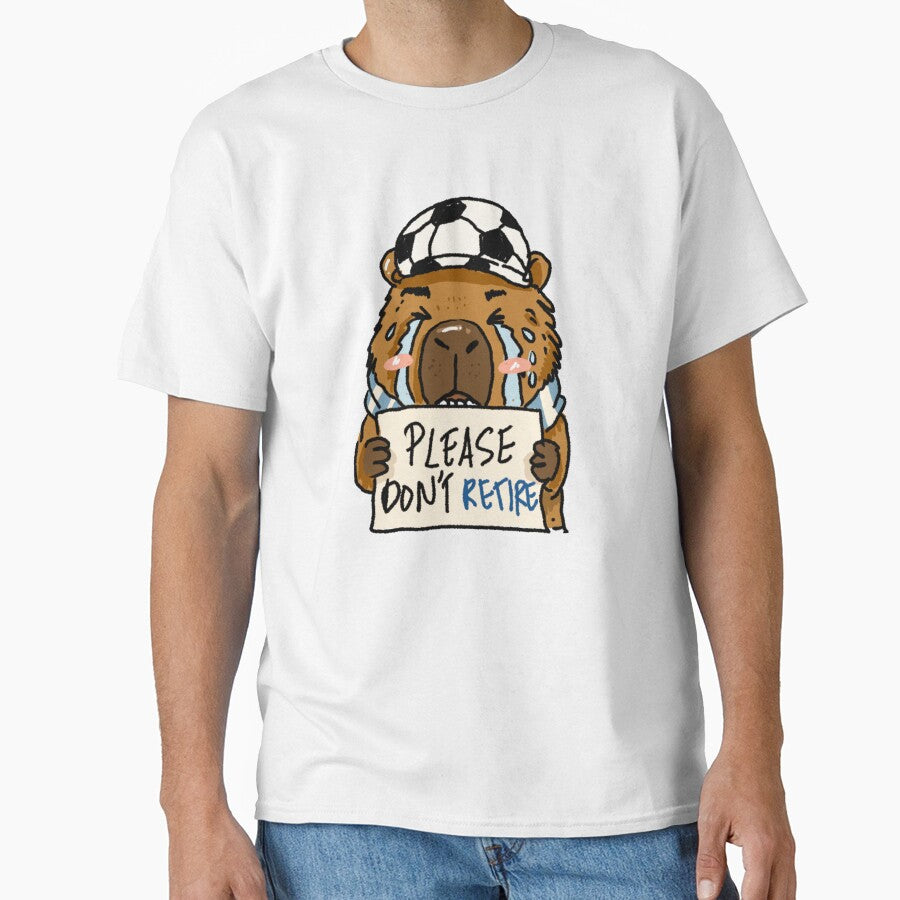 Awkward Animal Hat Club – Please Don’t Retire Crying Capybara | Argentina World Cup 2026 Sticker by chupichapa