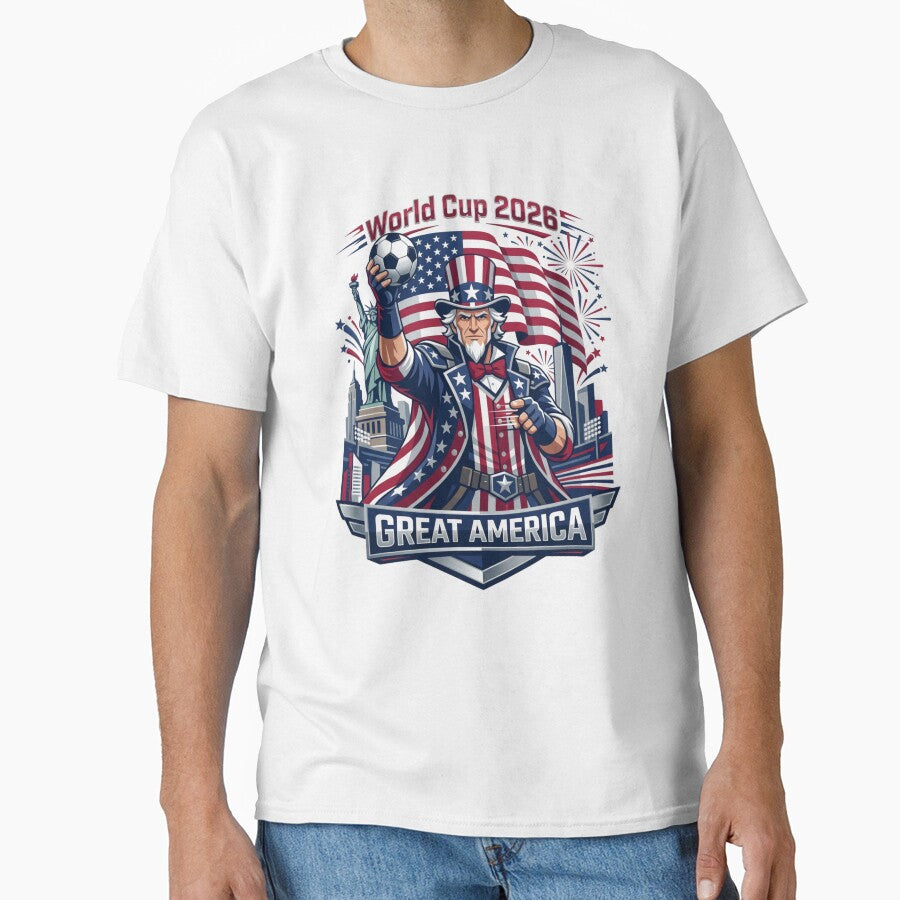 Great America Football Fan Poster by Retro Arabica