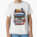 Dallas 2026 Texas Soccer Souvenir T-Shirt V5 by DarylWelsh2024