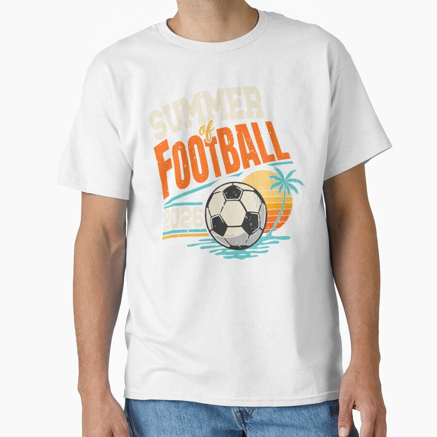Summer of Football 2026 Retro Vintage Soccer by NicolasMar