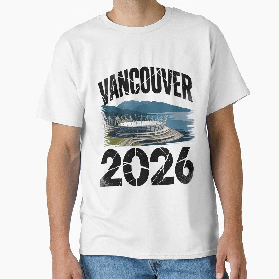Toronto 2026 Skyline T-Shirt V22 by DarylWelsh2024