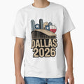 Dallas 2026 Texas Soccer Souvenir T-Shirt V7 by DarylWelsh2024
