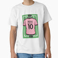 Leo Messi Inter Miami 8-Bit Soccer Football by Gegenpress Design