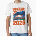 Toronto 2026 Skyline T-Shirt V9 by DarylWelsh2024