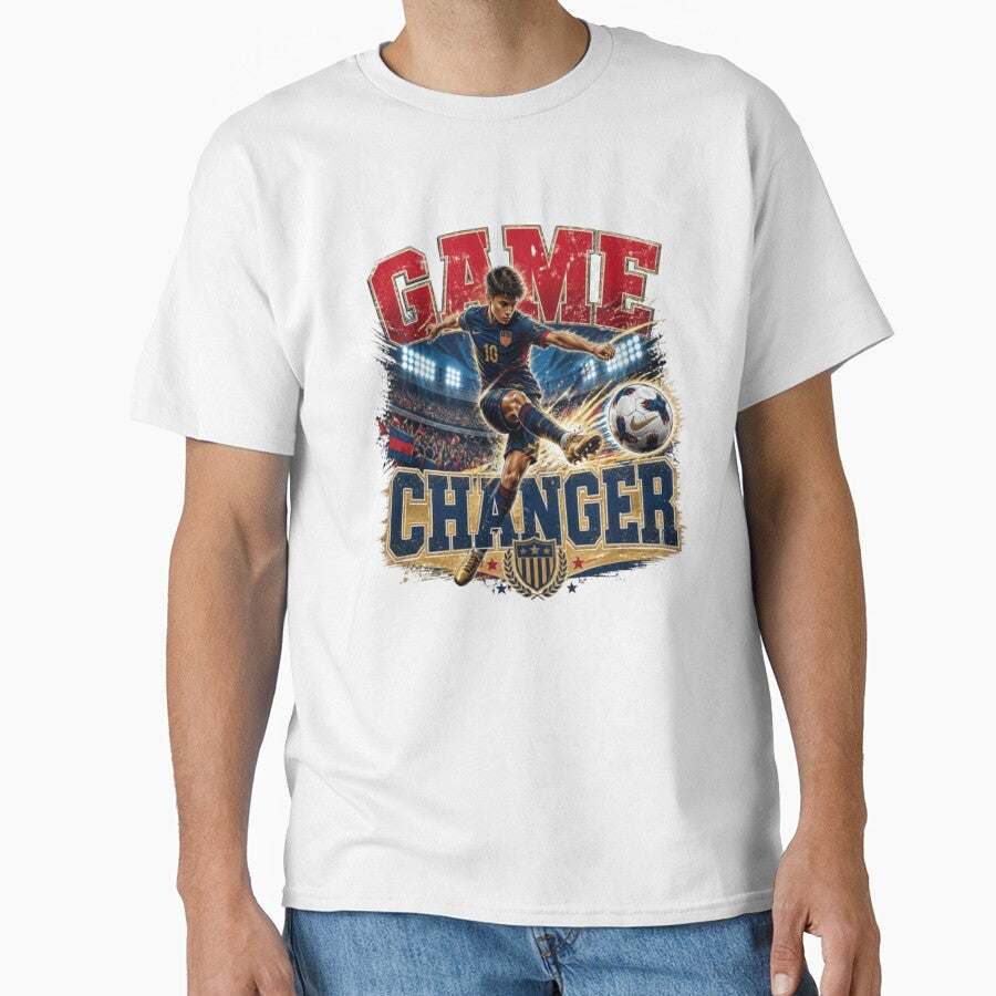 Game Changer Soccer Legend – Vintage Football Champion Graphic | Athlete Sports Fan Retro Design by GloboStyle Design