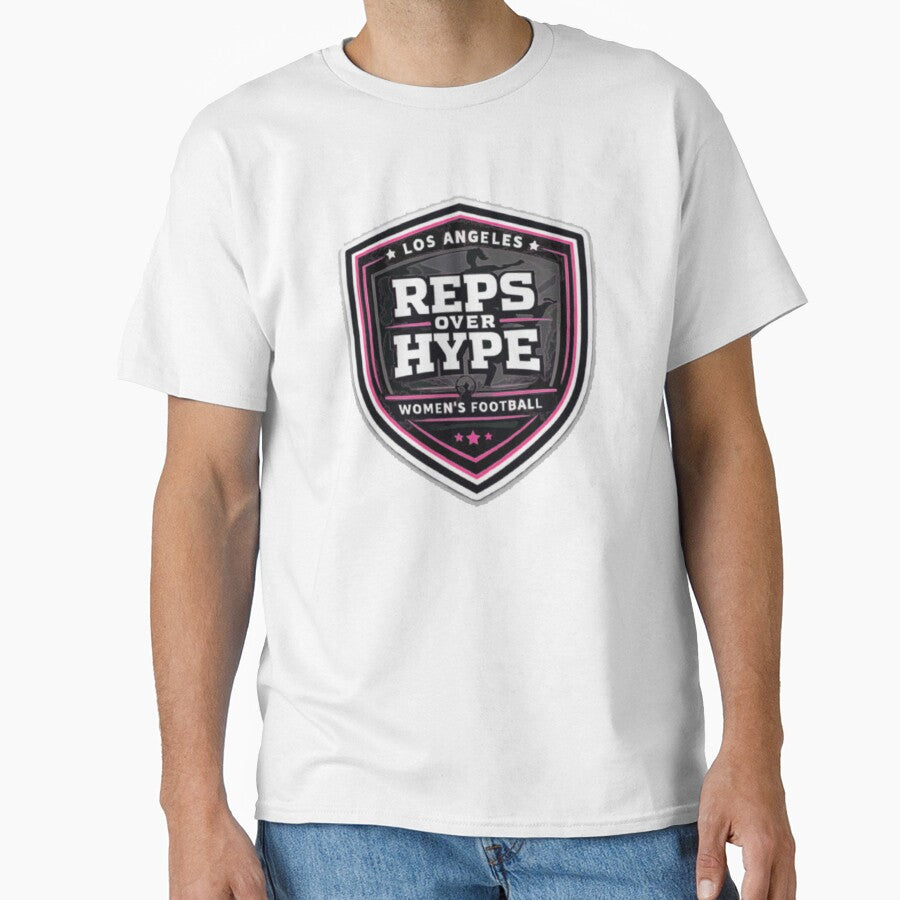 Los Angeles Women’s Football – Reps Over Hype Badge by PINK FREE