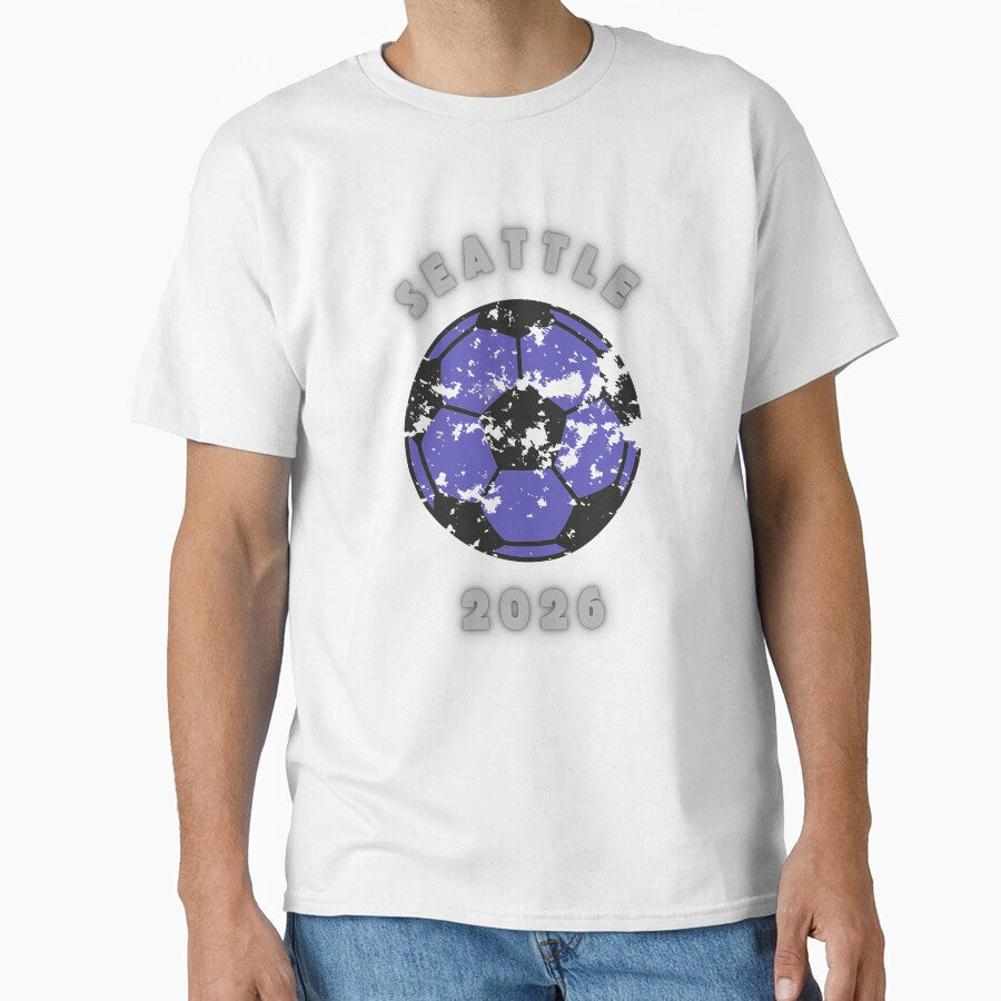 Seattle soccer fan 2026 t-shirt by XDivineTees