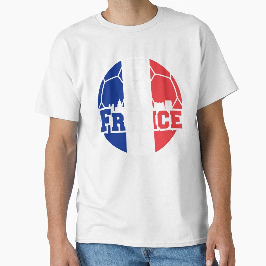 France Football Fan Paris Skyline Soccer Graphic by Imaginationbeyond