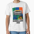 Guadalajara 2026  Mexico Football Soccer Souvenir T-Shirt V4 by DarylWelsh2024