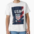 USA 2026 Soccer Fan Design | American Football Supporter Graphic | Red White Blue Sports Art by MDC-99