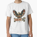 Game Day USA — Bald Eagle World Cup 2026 Football Fan T-Shirt by The96Minutes