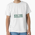 New York Soccer Green Vintage Text by MollyLYork