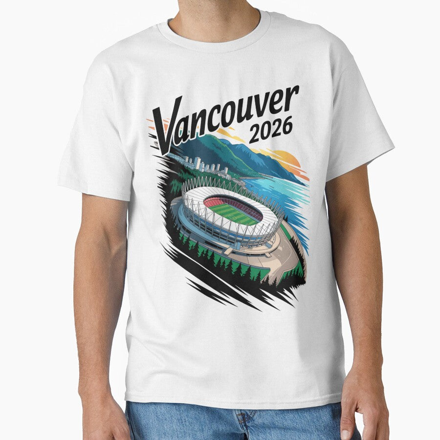Toronto 2026 Skyline T-Shirt V8 by DarylWelsh2024