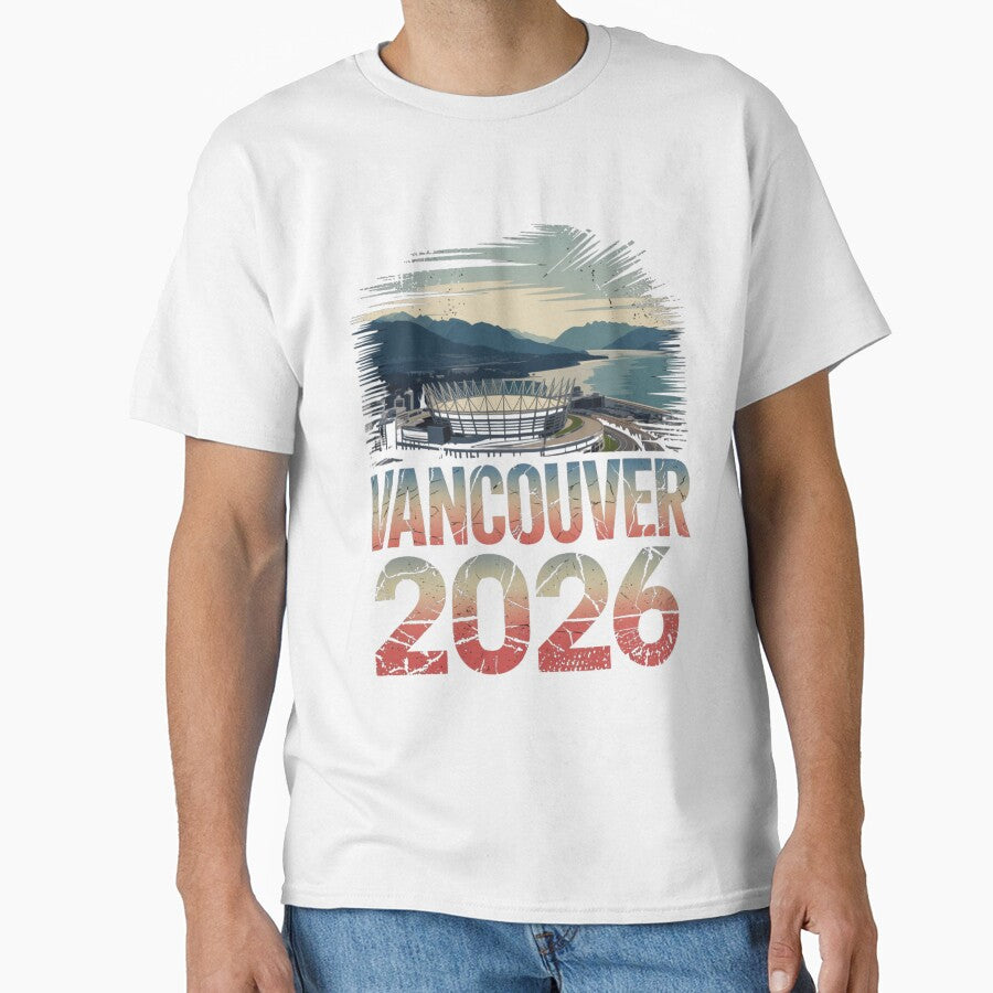 Toronto 2026 Skyline T-Shirt V18 by DarylWelsh2024