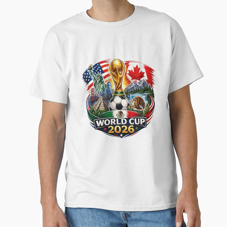 Football 2026 USA Canada Mexico – Soccer Fan Design Retro Travel Style by Puraenergia Stickers