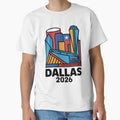 Dallas 2026 Texas Soccer Souvenir T-Shirt V24 by DarylWelsh2024
