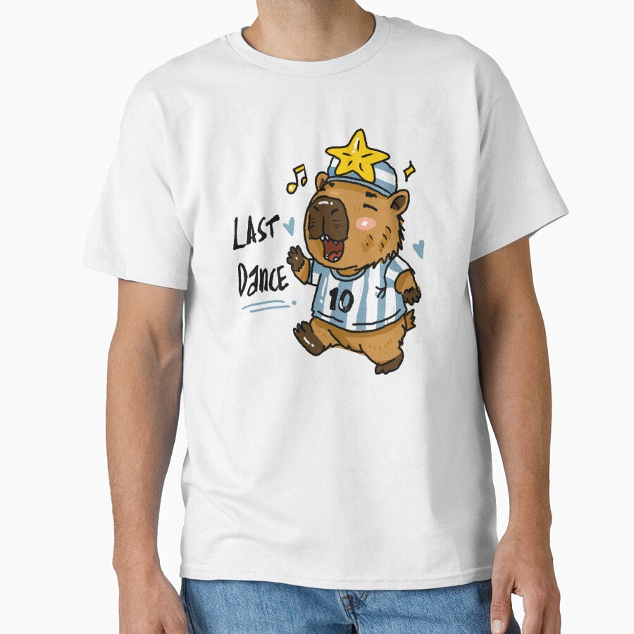 Awkward Animal Hat Club – Argentina Last Dance Dancing Capybara | World Cup 2026 Sticker by chupichapa
