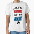 Yes I'm American, Yes I Love Soccer by gamefacegear