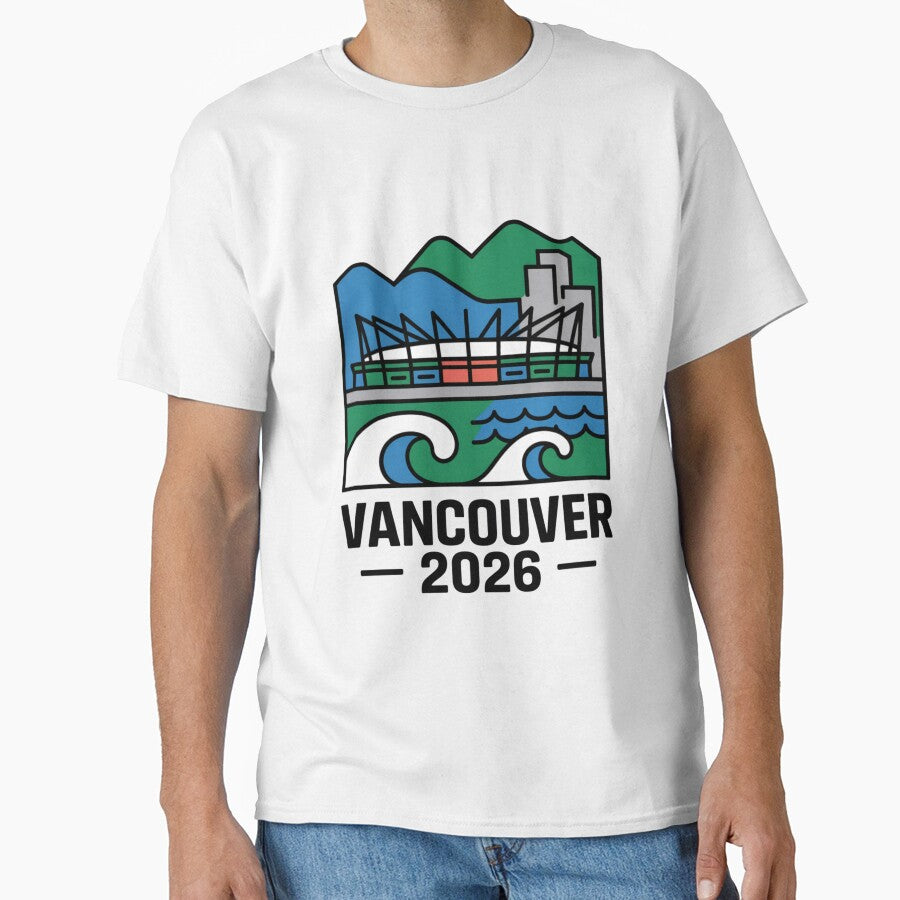 Toronto 2026 Skyline T-Shirt V10 by DarylWelsh2024