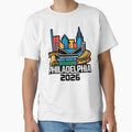 Philadelphia 2026 Liberty Bell Stadium Cheesesteak T-Shirt V11 by DarylWelsh2024