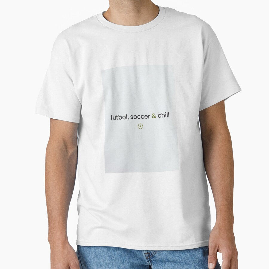 Futbol Soccer And Chill Minimalist Sports Lover Gift by PictoVibe