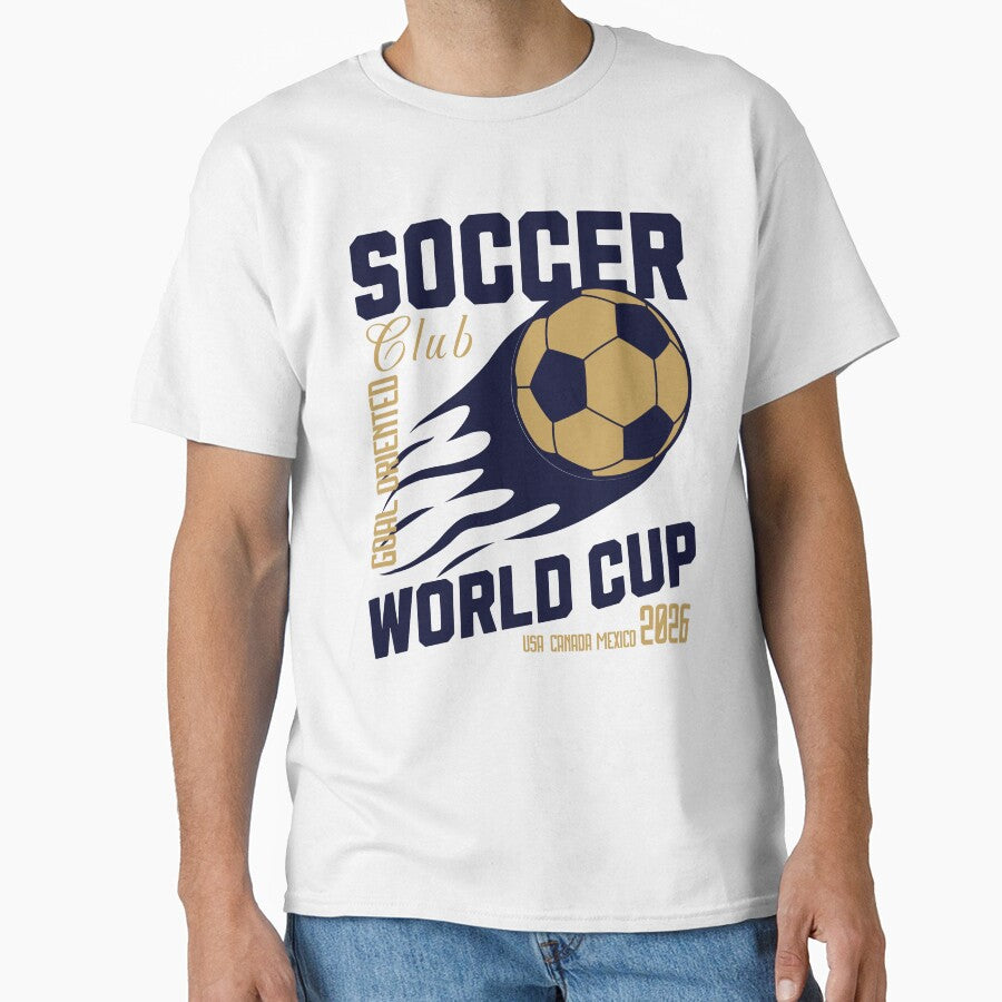 Vintage Soccer Club World Cup 2026 Goal Oriented Design by Abaseen