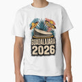 Guadalajara 2026  Mexico Football Soccer Souvenir T-Shirt V15 by DarylWelsh2024