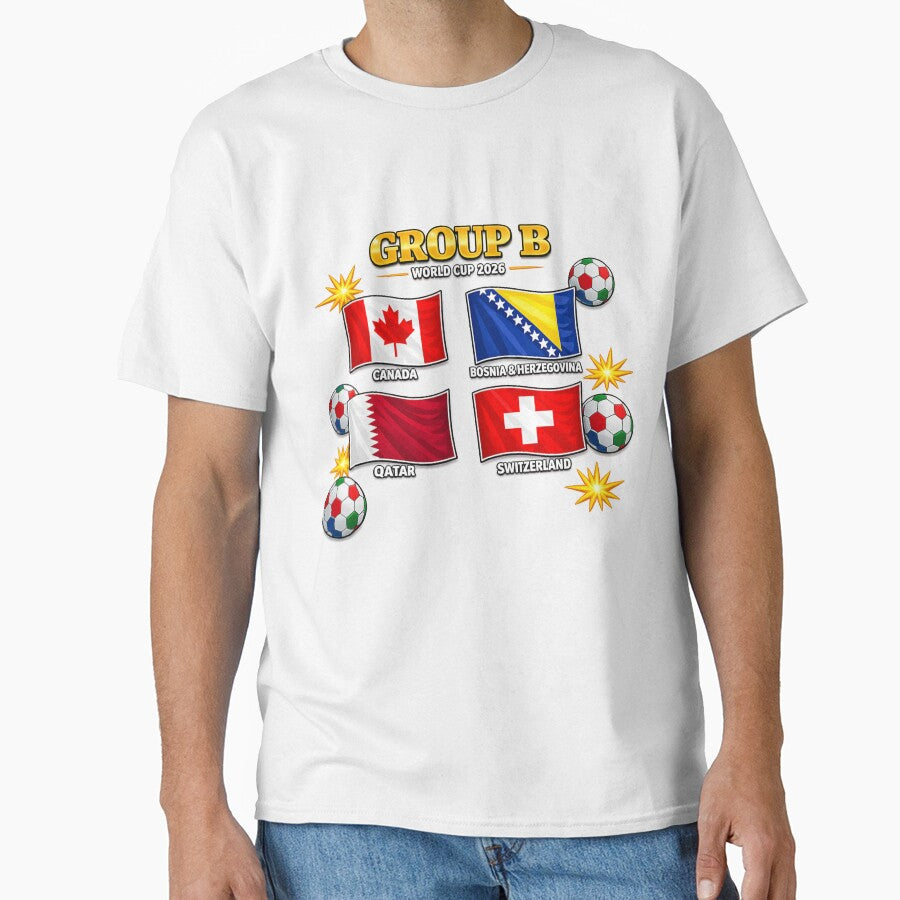 Group B – World Cup 2026 Flags Design by Andromedaseeds